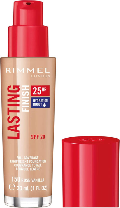 Fond de teint Rimmel Lasting Finish Hydratation Boost 25H