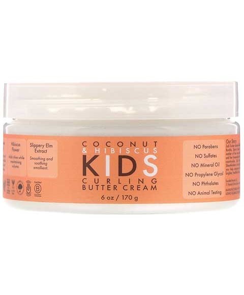 Shea Moisture Coconut And Hibiscus Kids Curling Butter Cream