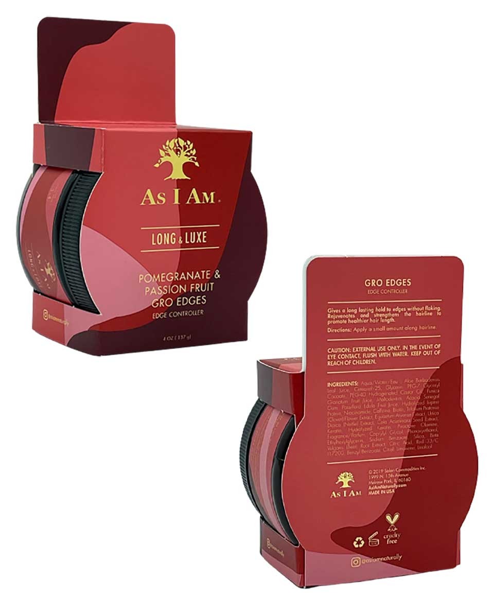 Long And Luxe Pomegranate Passion Fruit Gro Edges Controller