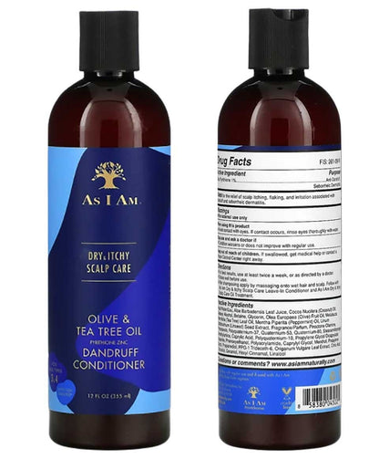 Dry And Itchy Scalp Care Olive And Tea Tree Dandruff Conditioner