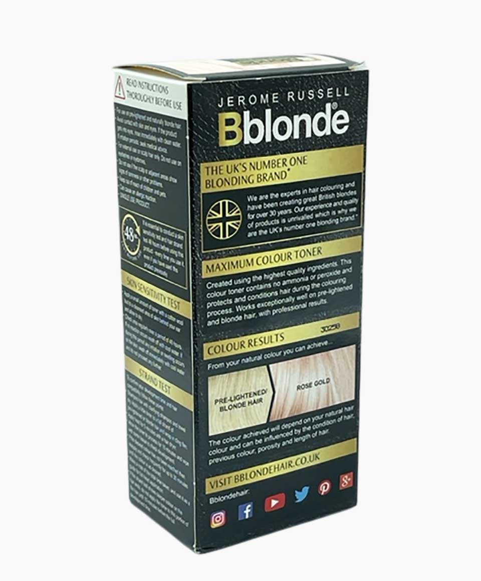 Jerome Russell Bblonde Maximum Color Toner Rose Gold