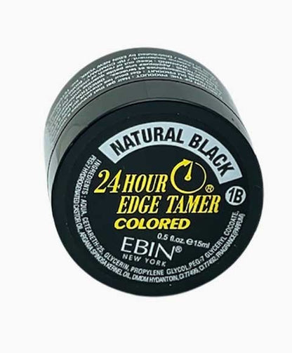 24 Hour Colored Edge Tamer Natural Black