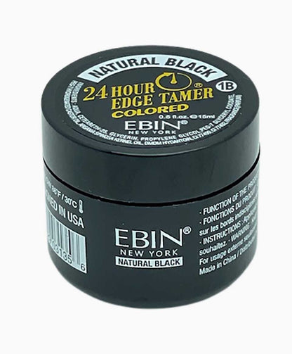 24 Hour Colored Edge Tamer Natural Black