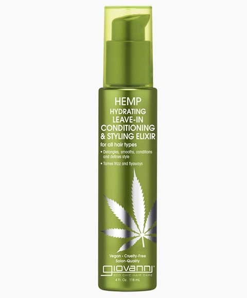 Giovanni Hemp Hydrating Leave In Conditioning And Styling Elixir