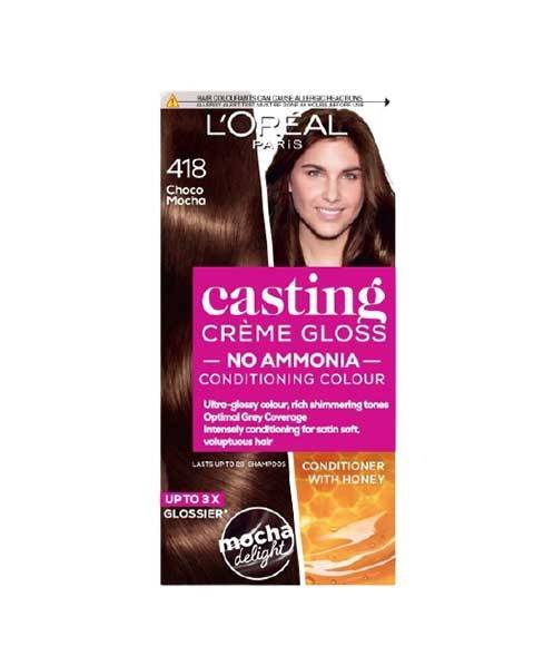 Casting Creme Gloss Conditioning Color 418 Choco Mocha ...