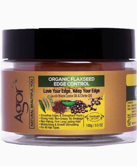 Agor Organic Flaxseed Edge Control