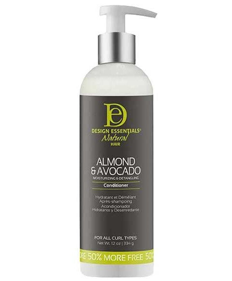 Natural Almond And Avocado Moisturizing And Detangling Conditioner