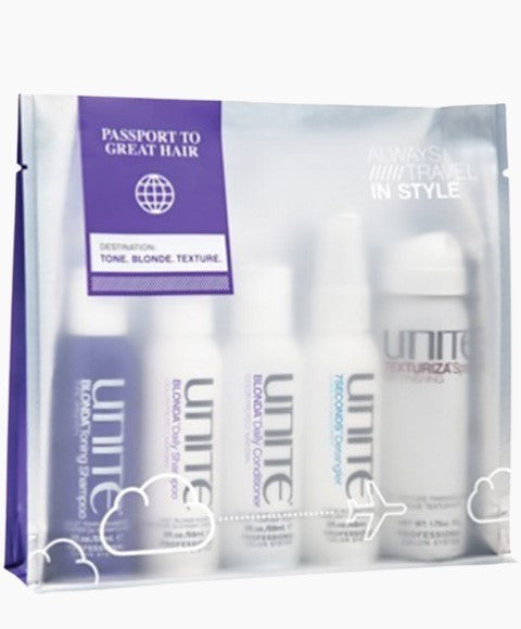 Passport To Great Hair Destination Tone Blonde Travel Kit