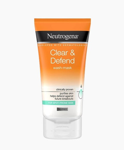 Neutrogena Clear And Defend Wash Mask