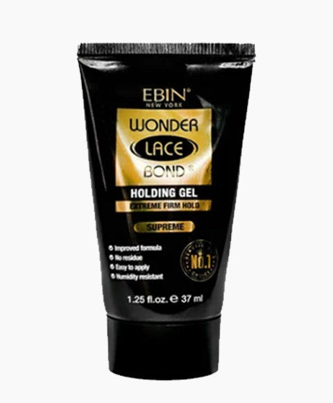Wonder Lace Bond Holding Gel Extreme Firm Hold Active Black