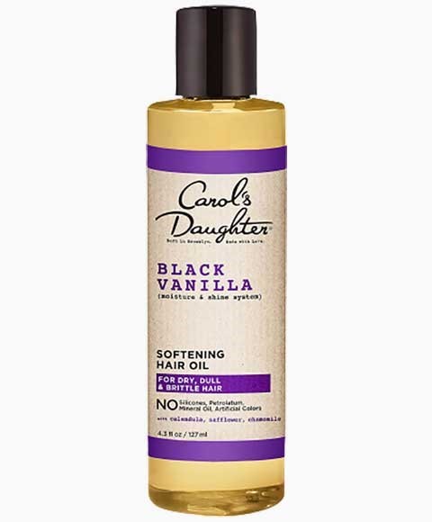 Black Vanilla Softening Hair Oil