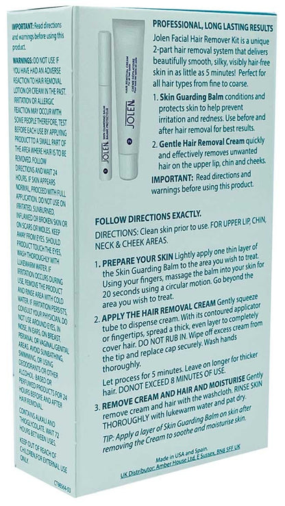 Facial Hair Remover Kit