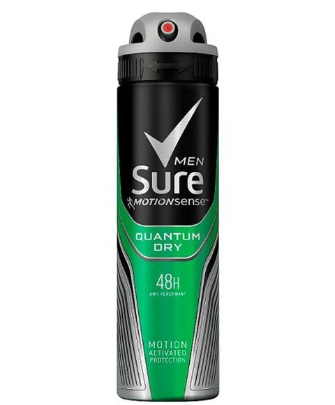Sure Men 48H Quantum Dry Anti Perspirant Deodorant Spray