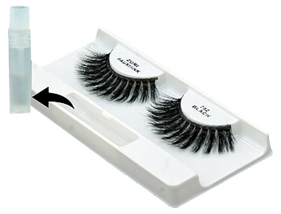 Zuri Fauxmink Eyelashes 752 Black