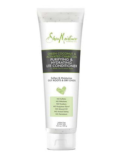 Green Coconut And Activated Charcoal Purifying And Hydrating Lite Conditioner