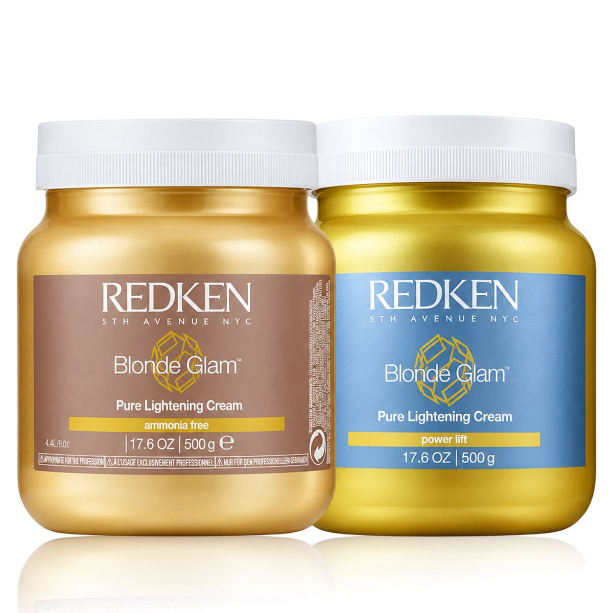 Redken Blonde Glam Pure Lightening Cream ammonia-free hair bleaching paste for blonde lightening