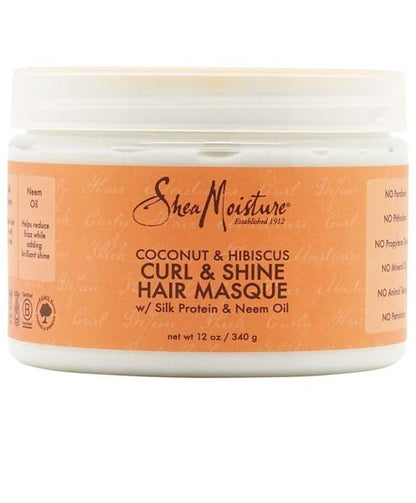 Coconut And Hibiscus Curl And Shine Hair Masque
