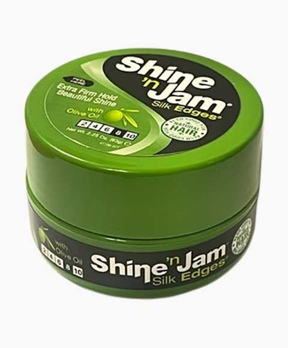 Ampro Shine N Jam Silk Edges With Olive Oil