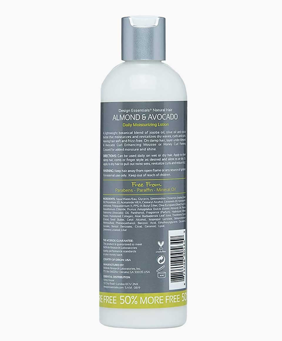 Almond And Avocado Daily Moisturizing Lotion