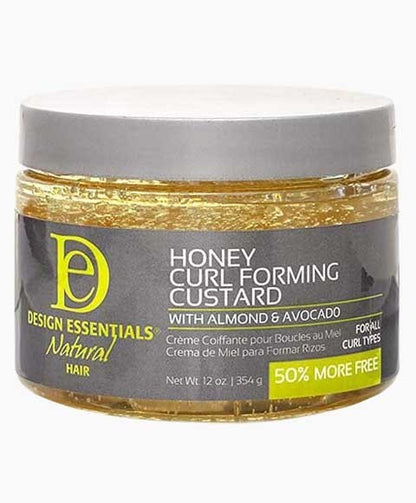 Natural Honey Curl Forming Custard With Almond And Avocado
