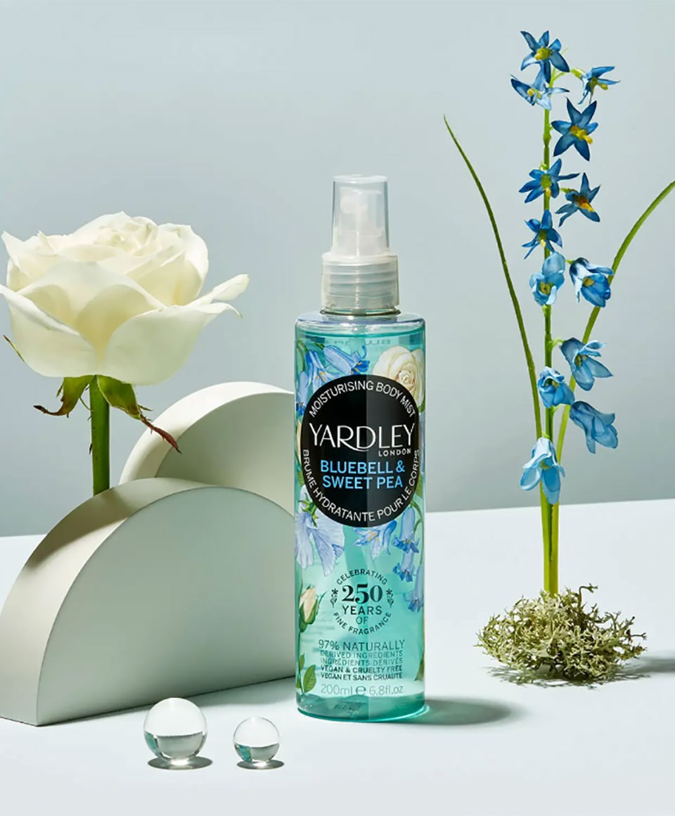 Bluebell And Sweet Pea Moisturising Body Mist