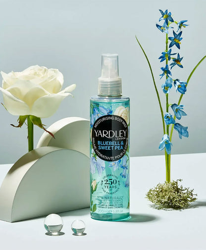 Bluebell And Sweet Pea Moisturising Body Mist