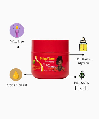Shine N Jam Edge Magic Fingers For Braiders Extreme Hold