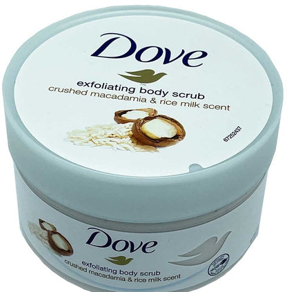 Exfoliating Body Scrub With Macadamia And Rice Milk