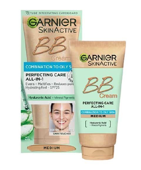 Skin Active Combination To Oily Skin BB Cream Medium