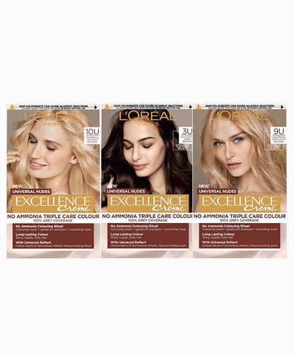 Excellence Creme No Ammonia Triple Care Hair Color