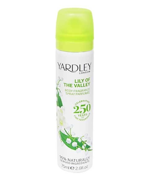 Lily Of The Valley Deodorising Body Fragrance Spray