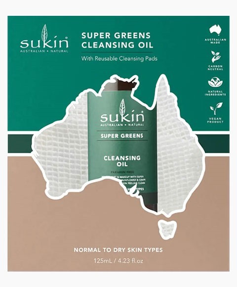 Australian Natural Super Greens Cleansing Oil Gift Set