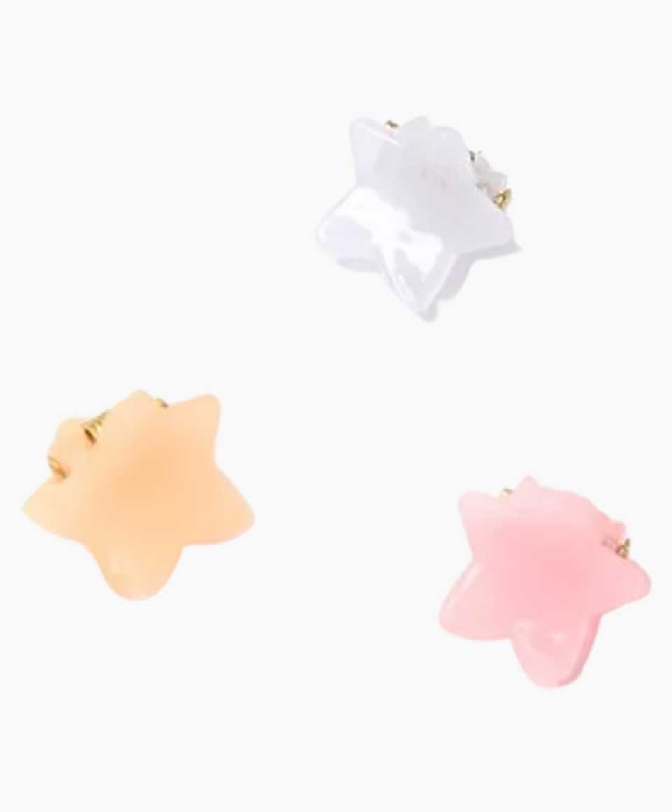 Card Of 6 Star Mini Clamps 8206