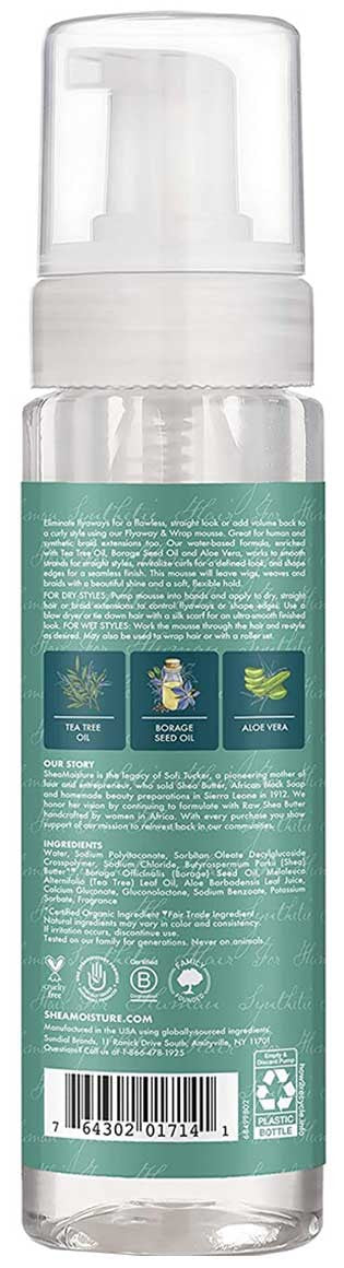 Wig And Weave Flyaway And Wrap Mousse