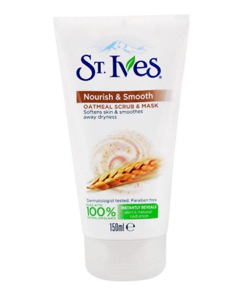 St Ives Nourish And Smooth Oatmeal Scrub And Mask