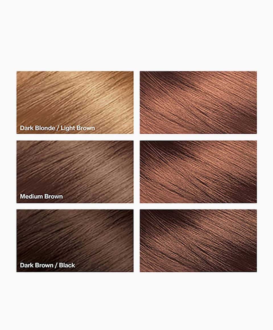 Revlon Colorsilk Beautiful Color permanent hair dye in shade 55 Light Reddish Brown, showing the hair color and brand packaging.