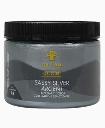 As I Am Curl Color Sassy Silver Temporary Color