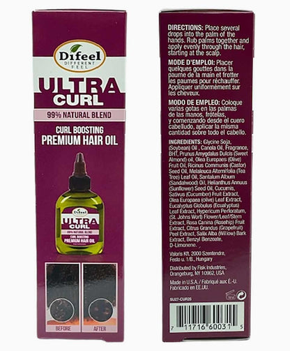 Difeel Ultra Curl Boosting Premium Hair Oil