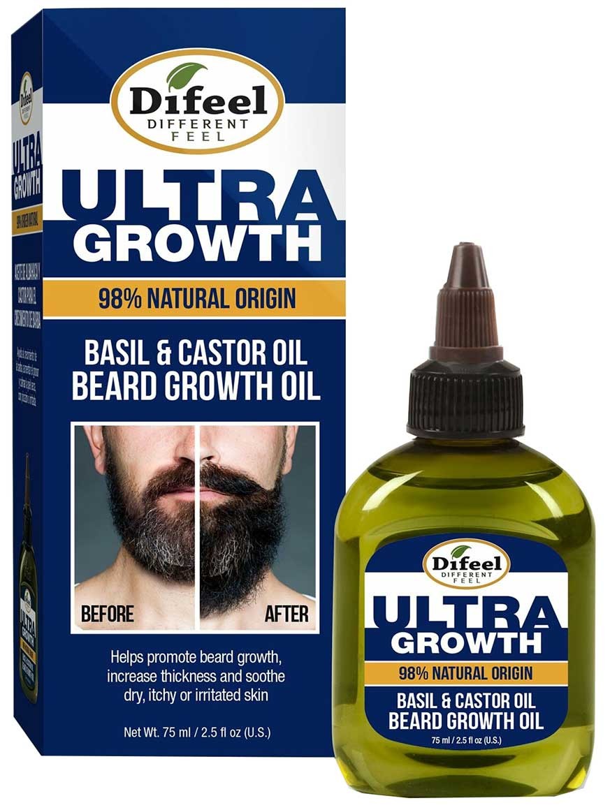 Difeel Ultra Growth Basil And Castor Beard Growth Oil