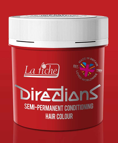 Directions Semi Permanent Conditioning Hair Colour Poppy Red