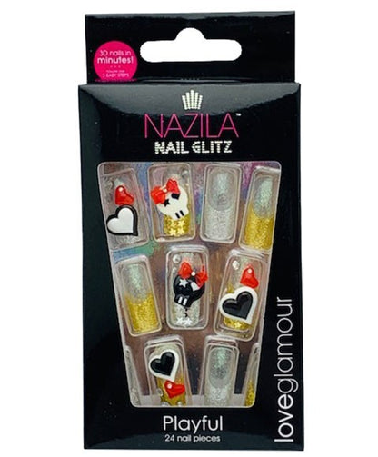 Nail Glitz Love Glamour Playful