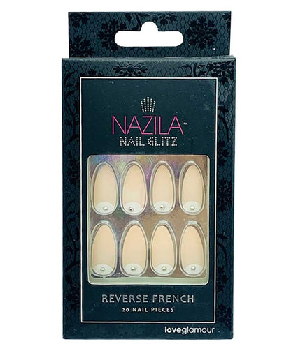 Nail Glitz Love Glamour Reverse French