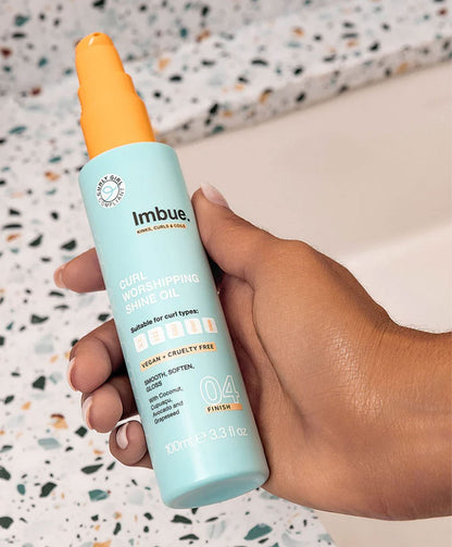 Imbue 04 Finish Curl Worshipping Shine Oil