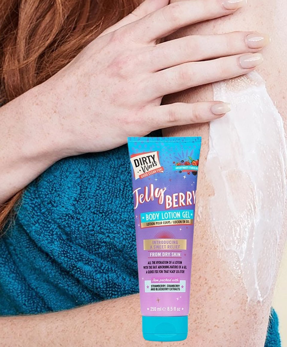 Dirty Works Jelly Berry Body Lotion Gel