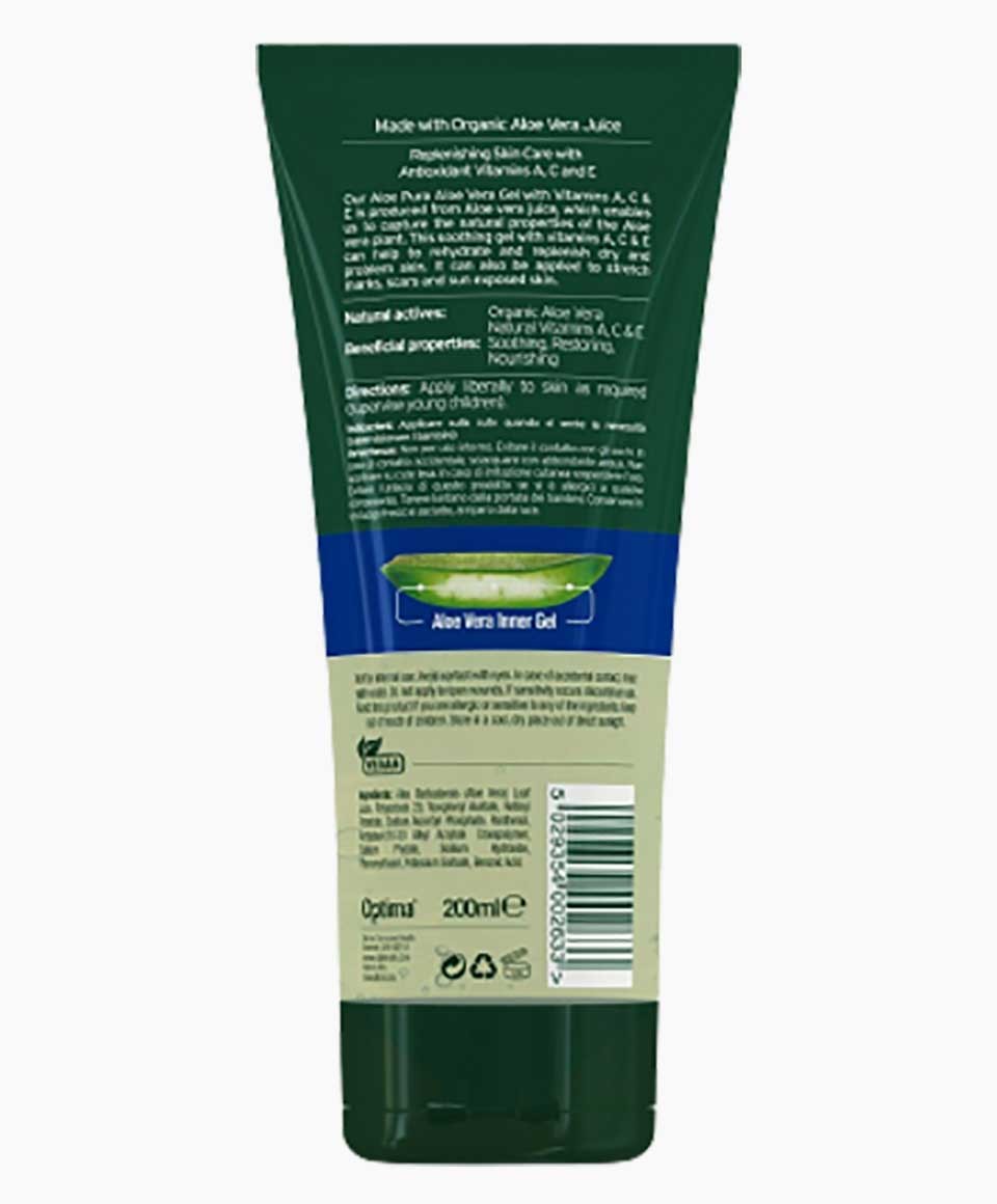 Aloe Pura Aloe Vera Gel With Vitamins A C And E