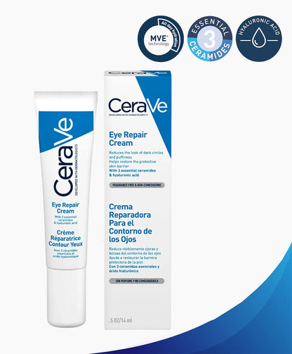 Cerave Eye Repair Cream Reduces Dark Circles And Puffiness