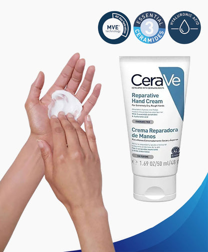 Cerave Reparative Hand Cream Moisturiser And Protection