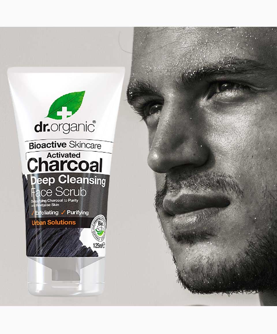 Bioactive Skincare Activated Charcoal Deep Cleansing Face Scrub