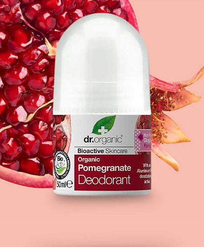 Bioactive Skincare Organic Pomegranate Deodorant Roll On