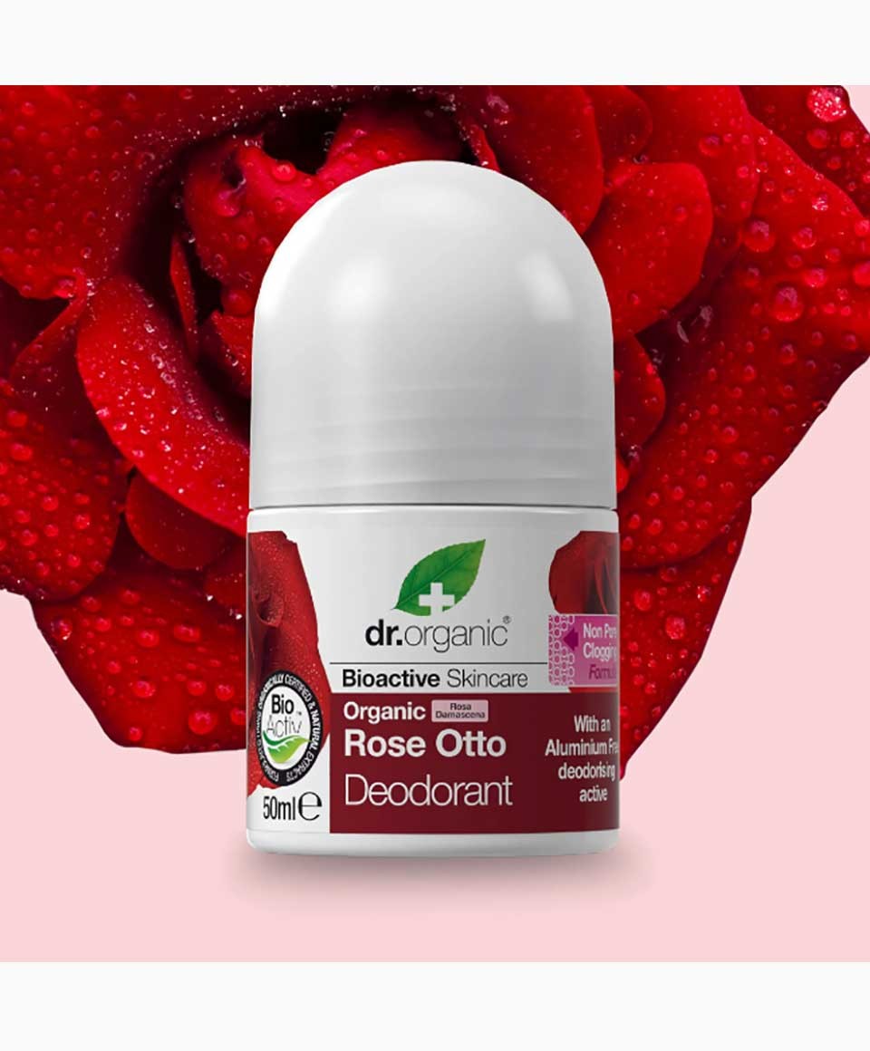 Bioactive Skincare Organic Rose Otto Deodorant Roll On